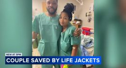 Chicago man, woman get hypothermia after stranded in Lake Michigan 7 hours near Whihala Beach, say life jackets saved them