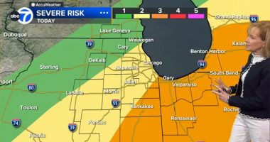 Chicago weather: forecast Chance for strong storms across area Wednesday