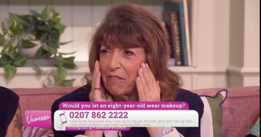 Claudia Winkleman's mum pokes fun at daughter's 'orange face'