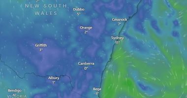 Icy polar blast weather ACT, NSW