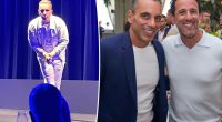Comic Sebastian Maniscalco jokes about ‘nerd’ turned ‘shredded’ Amazon mogul Jeff Bezos at Cannes Lions 2025