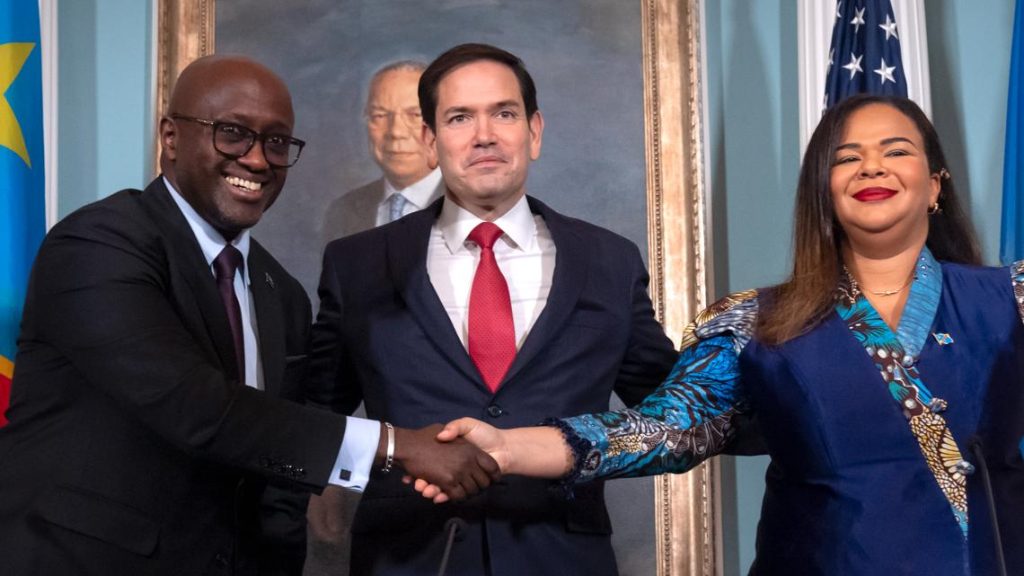 Congo and Rwanda sign US-backed peace deal to end bloody conflict