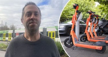 Melbourne dad Matthew Zammit is fighting to keep $50,000 worth of share hire e-scooters off his local streets.