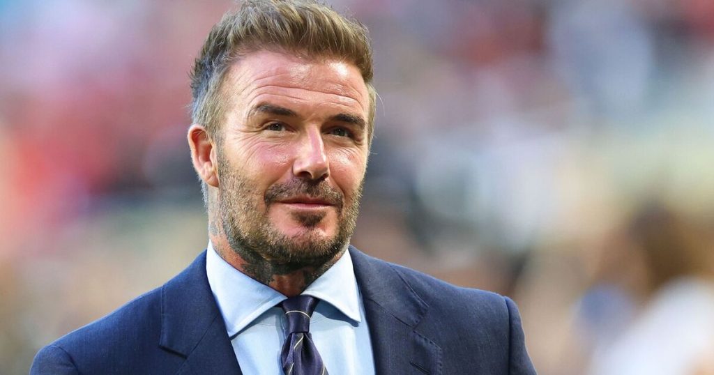 David Beckham returns home from surgery as Victoria shares playful update