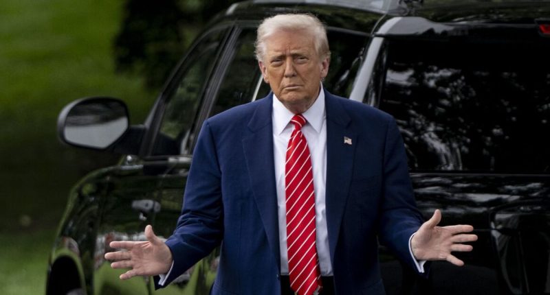 Donald Trump torn apart by furious 80s music icon on stage in foul-mouthed rant