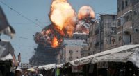 Dozens of Palestinians killed heading to aid hub, officials say