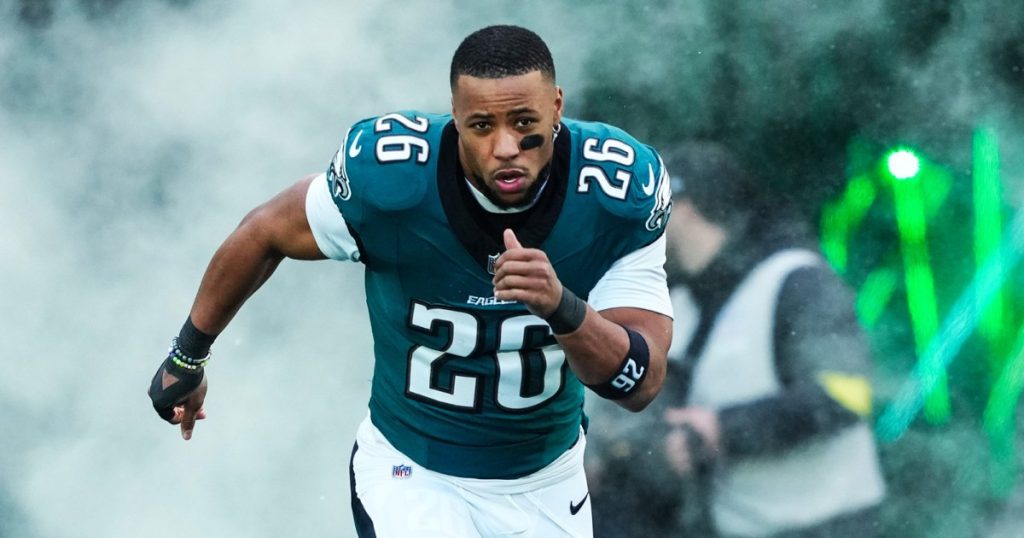 Eagles running back Saquon Barkley named cover star for Madden NFL 26