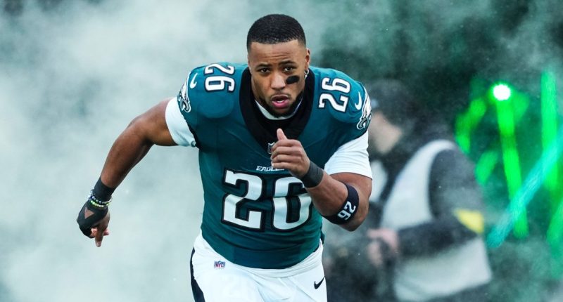 Eagles running back Saquon Barkley named cover star for Madden NFL 26