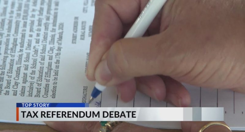 Effingham residents sign petition to pause school district resolution, put referendum back on the ballot