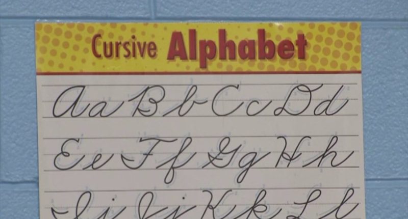 Elementary students in Georgia to begin cursive writing lessons during 2025-2026 school year