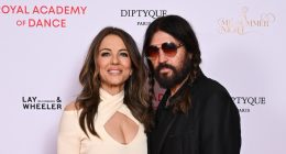 Elizabeth Hurley and Billy Ray Cyrus Enjoy PDA-Filled Blended Family Outing