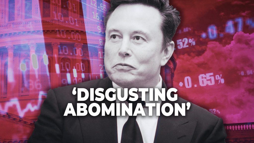 Elon Musk Trump Bill Sparks Political Tension