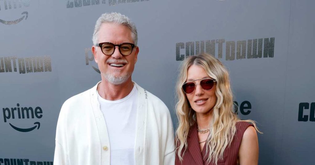 Eric Dane Cozies Up to Rumored Girlfriend Janell Shirtcliff at Premiere