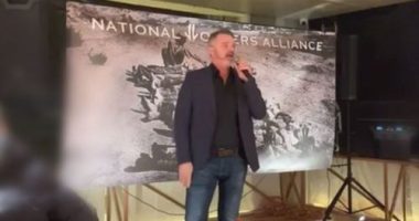 Neighbours star Damien Richardson is the subject of a police investigation after he was recorded allegedly performing the Nazi salute.