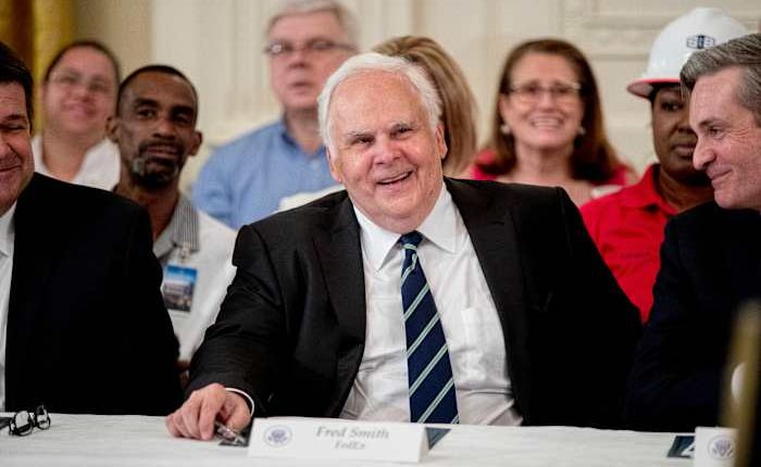 FedEx founder Fred Smith, a Marine Corps veteran who revolutionized package delivery, dies at 80
