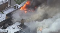 Fire in Chicago today: CFD battling smoky Albany Park fire at 2 buildings in 5100-block of North Kimball Avenue