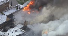 Fire in Chicago today: CFD battling smoky Albany Park fire at 2 buildings in 5100-block of North Kimball Avenue