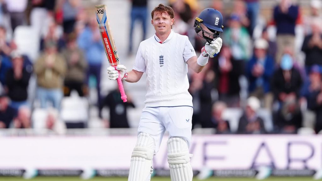 Former England captain Sir Alastair Cook reveals why he thinks Ollie Pope deserves No 3 spot against India