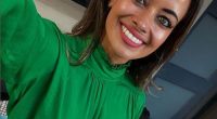 Hannah Thomas, 35, was hurt in Belmore in the city's south-west during the heated protest on Friday morning.