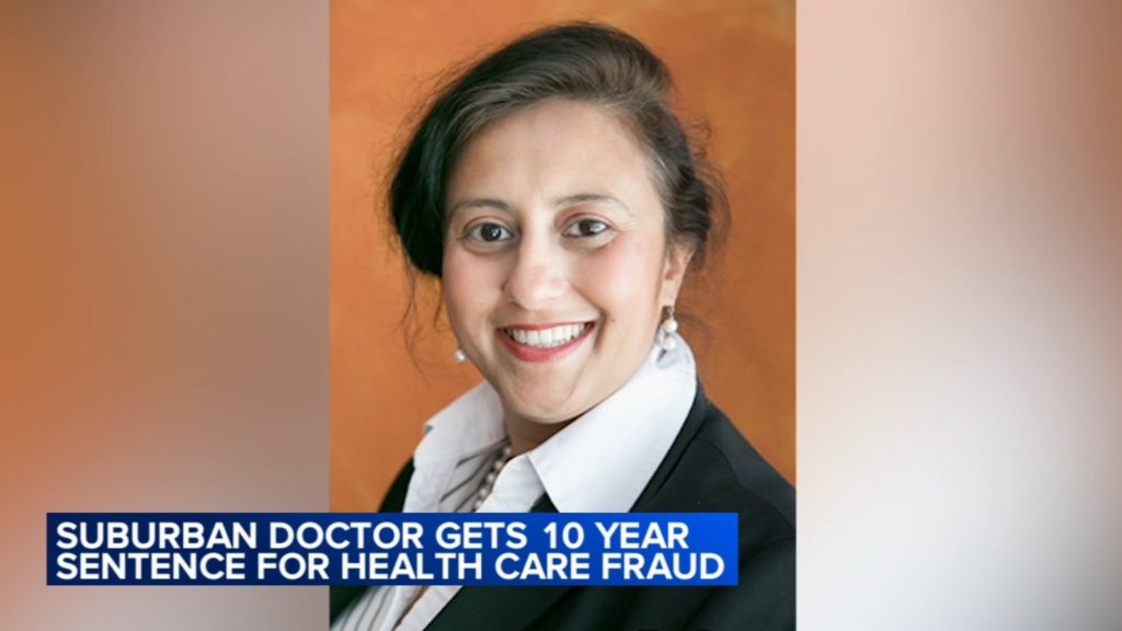 Former Hoffman Estates OB-GYN Mona Ghosh receives 10-year prison sentence for health care fraud
