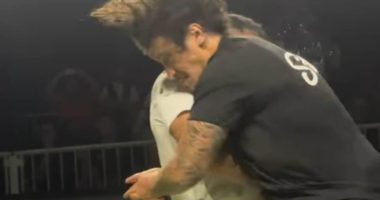 Former NRL star Kevin Proctor suffers brutal knockout at controversial RUNIT event in Dubai