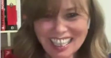 Fox News guest is yanked off air as she slurs her words after drinking champagne during military parade