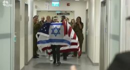 Freed American-Israeli hostage Edan Alexander gets hero's welcome in New Jersey