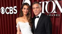 George Clooney Reacts to Being Called an 'Up-and-Comer' in Tonys Monologue