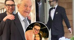 George Soros, 94, absent from son Alex’s wedding to Huma Abedin – but attended ‘intimate family service’ as insider insists billionaire ‘in good health’