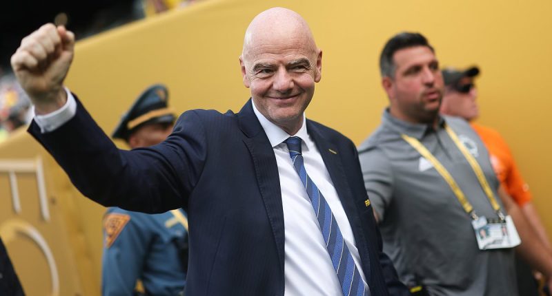Gianni Infantino insists 'players LOVE the Club World Cup' as he hits back at critics and claims it shows Americans they can 'get rich and famous from football'