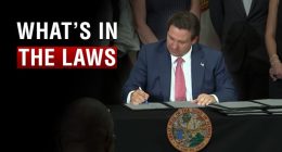 Gov. Ron DeSantis approves 13 more Florida laws. Here’s the full list