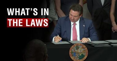 Gov. Ron DeSantis approves 13 more Florida laws. Here’s the full list