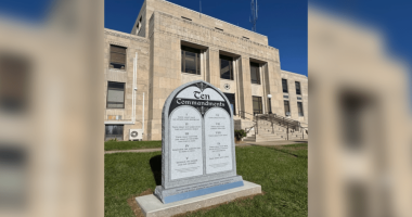 Group sues to remove Ten Commandments from Illinois courthouse lawn