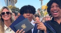 HEIDI KLUM AND SEAL’S SON JOHAN CELEBRATES HIGH SCHOOL GRADUATION