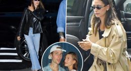Hailey Bieber ditches her wedding ring as Justin Bieber divorce rumors loom