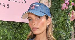 Hana Cross and Penny Lancaster look chic at The Boodles Tennis