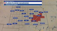 Heavy rain causing flash flooding in parts of Kansas