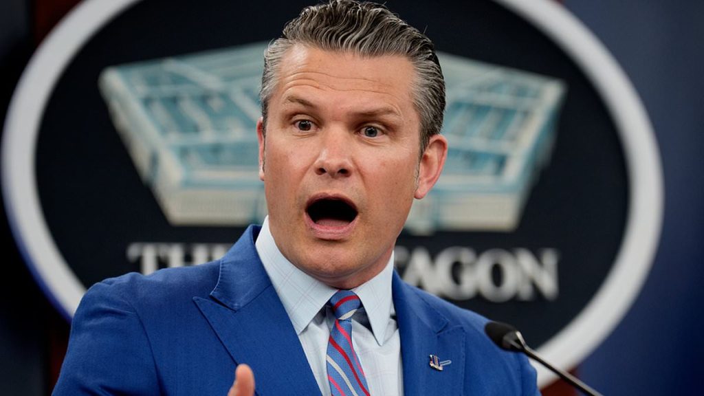 Hegseth lashes out at reporters over intel leak