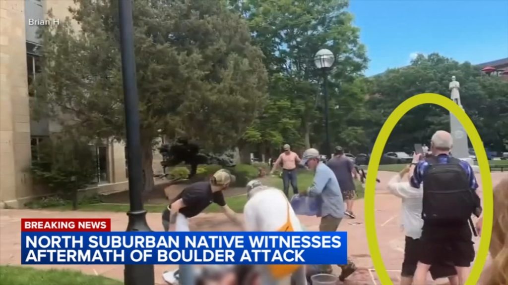 Highland Park shooting witness was supposed to be part of group attacked in Boulder, Colorado, 'saw people burning'