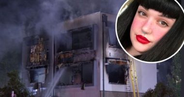 The mother of a ﻿27-year-old woman killed when arsonists targeted the wrong home in Melbourne has said her "heart will be forever broken".Katie Tangey was housesitting for her brother while he was on ﻿honeymoon when flames took hold of the three-storey building on Dover Street in Truganina about 2am yesterday.