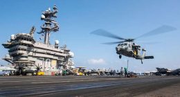 How has the US shifted military jets and ships in the Middle East?