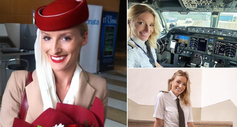 How to become a real high flyer... woman's journey from air hostess to top pilot