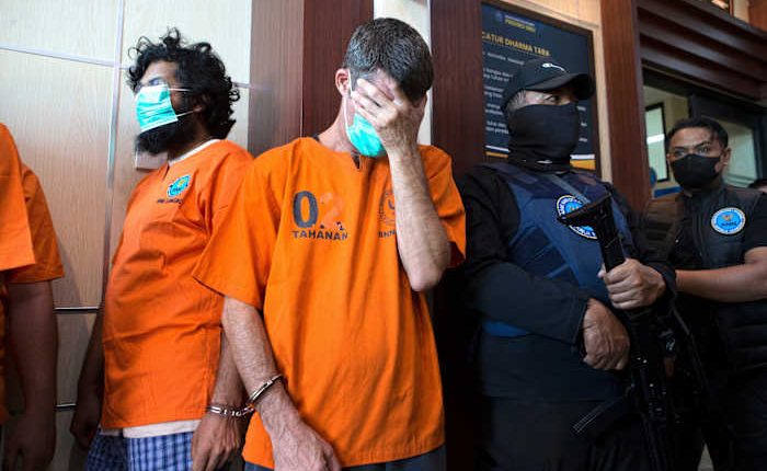 Indonesia arrests foreign nationals in Bali on drugs charges that could carry the death penalty