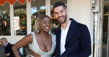 Influencer puts on a busty display as she celebrates her 39th birthday