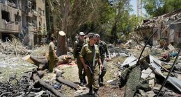 Iranian missile fired after US strikes causes heavy damage but few injuries in Tel Aviv