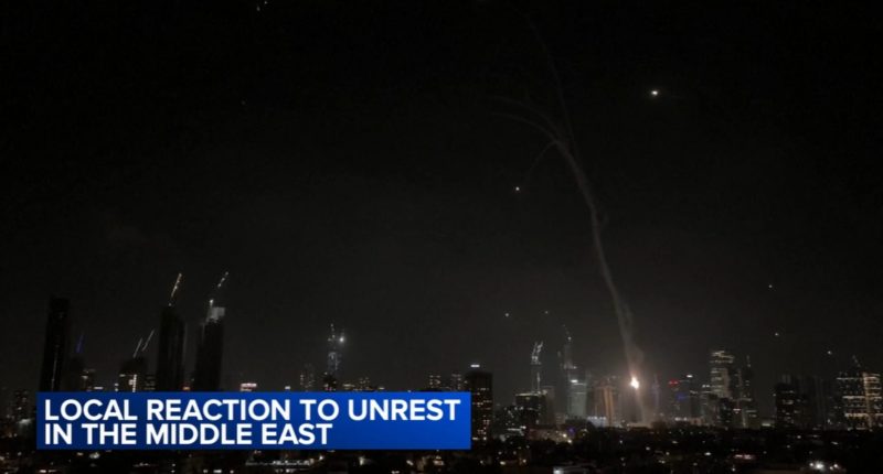 Israel-Iran strikes: Chicago-area groups react, protest; airlines divert flights to O'Hare airport as Tel Aviv airport shuts down