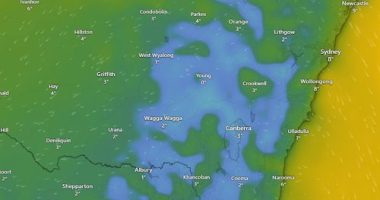 Weather map NSW/ACT