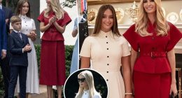 Ivanka Trump’s 13-year-old daughter borrows mom’s $2K dress for special White House visit