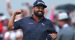 JJ Spaun overcomes nightmare start to win the US Open after incredible final round saw no other players finish under-par, with Scotland's Robert MacIntyre coming second