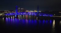 Jacksonville's Main Street Bridge shines bright for 2nd annual Juneteenth celebration